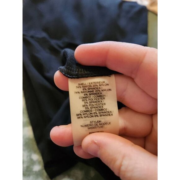 Alice+Olivia black&tan dress sz 8 - Picture 3 of 3